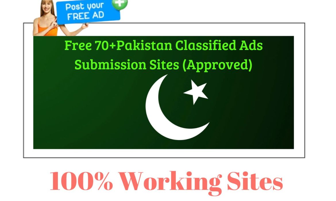 Free 70+Pakistan Classified Ads Submission Sites (Approved)