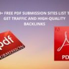  50+ Free PDF Submission Sites List 2024